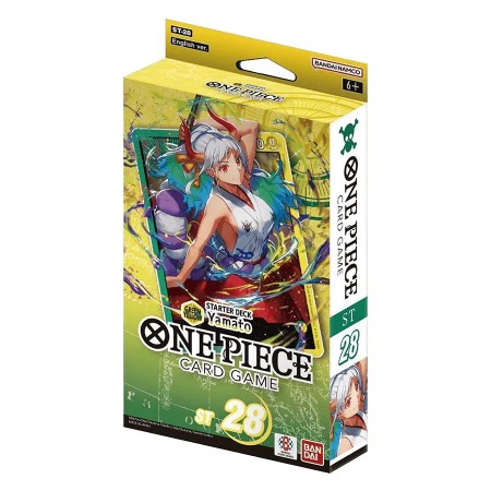 One Piece Yamato ST28 kortų žaidimo rinkinys pradedantiesiems žalia/geltona sp. (51 korta)
